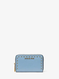 Small Studded Leather Wallet