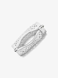 Izzy Small Crocheted Barrel Pochette