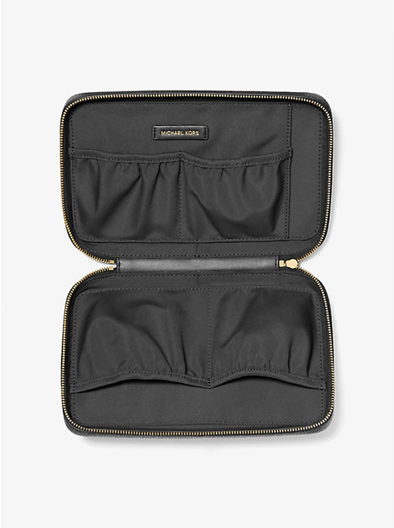 Medium Pebbled Leather Tech Organizer
