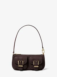 Zoe Small Suede Convertible Pochette