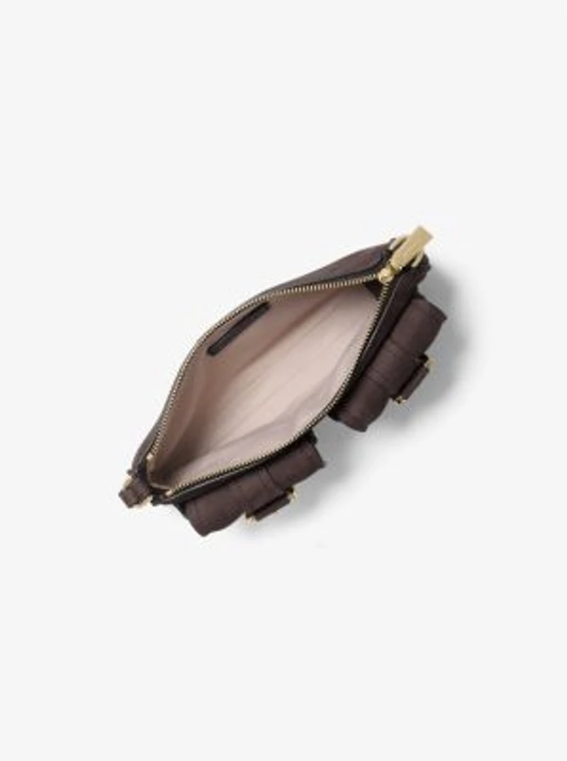 Zoe Small Suede Convertible Pochette
