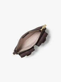 Zoe Small Suede Convertible Pochette
