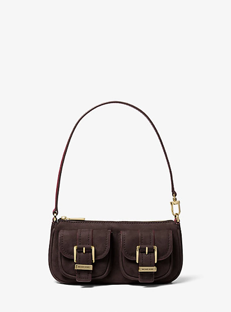Zoe Small Suede Convertible Pochette