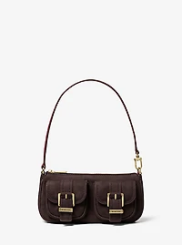 Zoe Small Suede Convertible Pochette