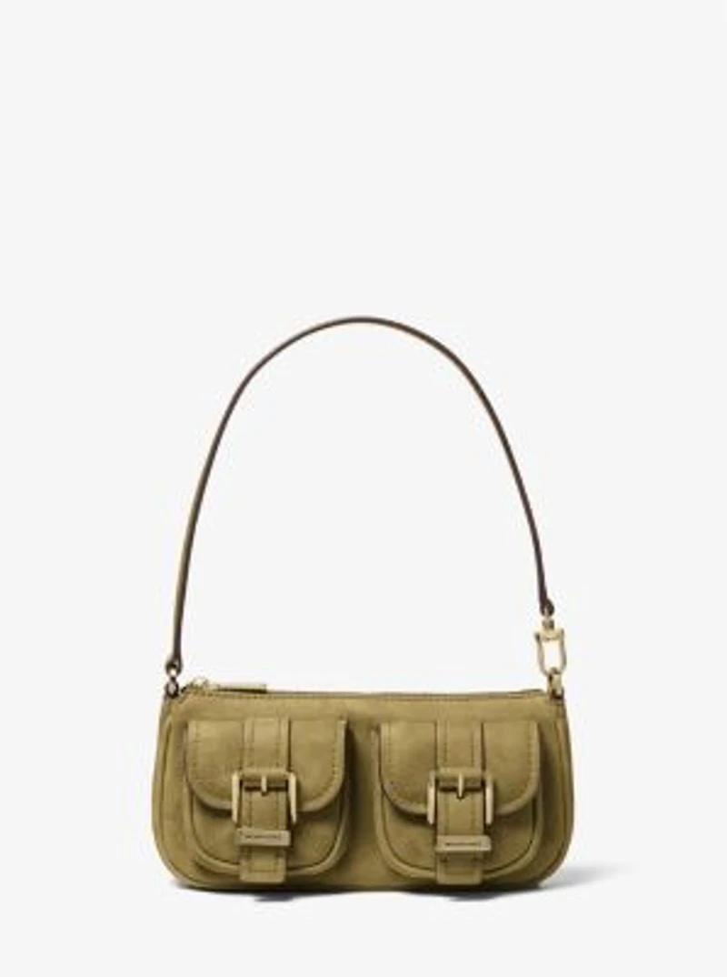 Zoe Small Suede Convertible Pochette