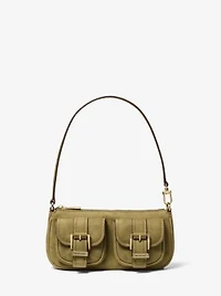 Zoe Small Suede Convertible Pochette