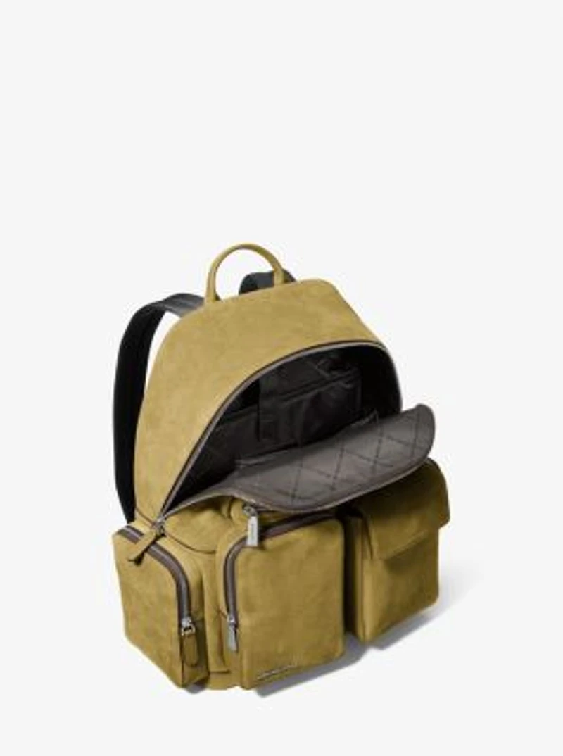 Dakota Suede Cargo Backpack