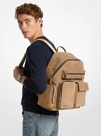 Dakota Suede Cargo Backpack