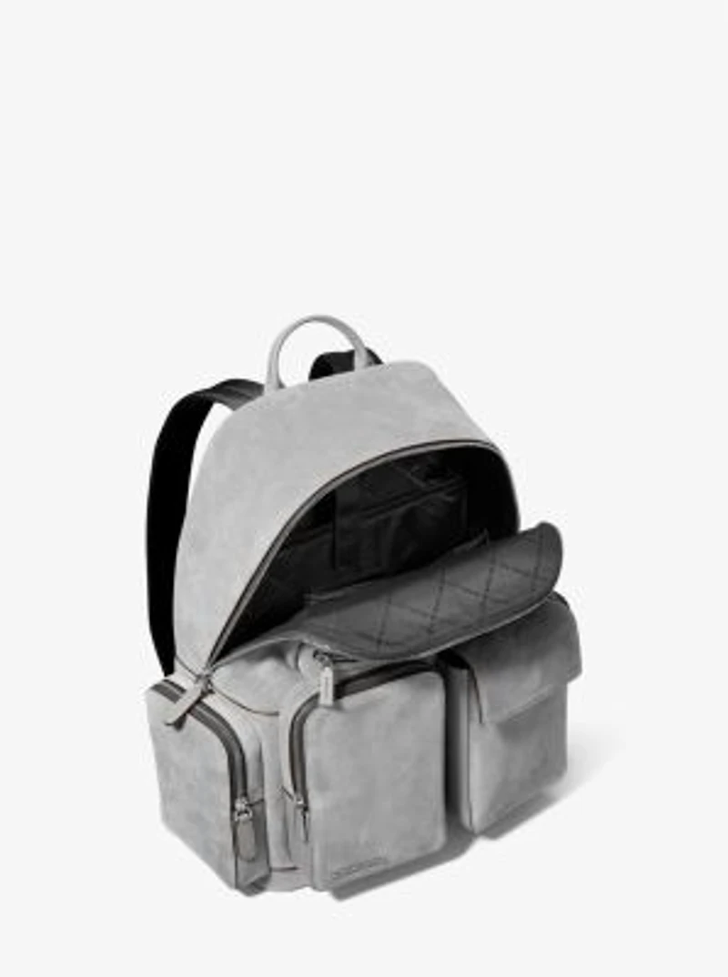 Dakota Suede Cargo Backpack