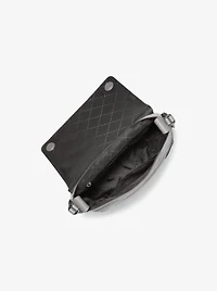 Hudson Small Suede Messenger Bag