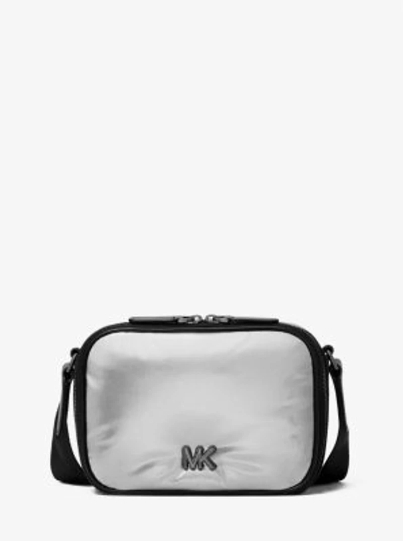 Brooklyn Puffy Metallic Crossbody Bag
