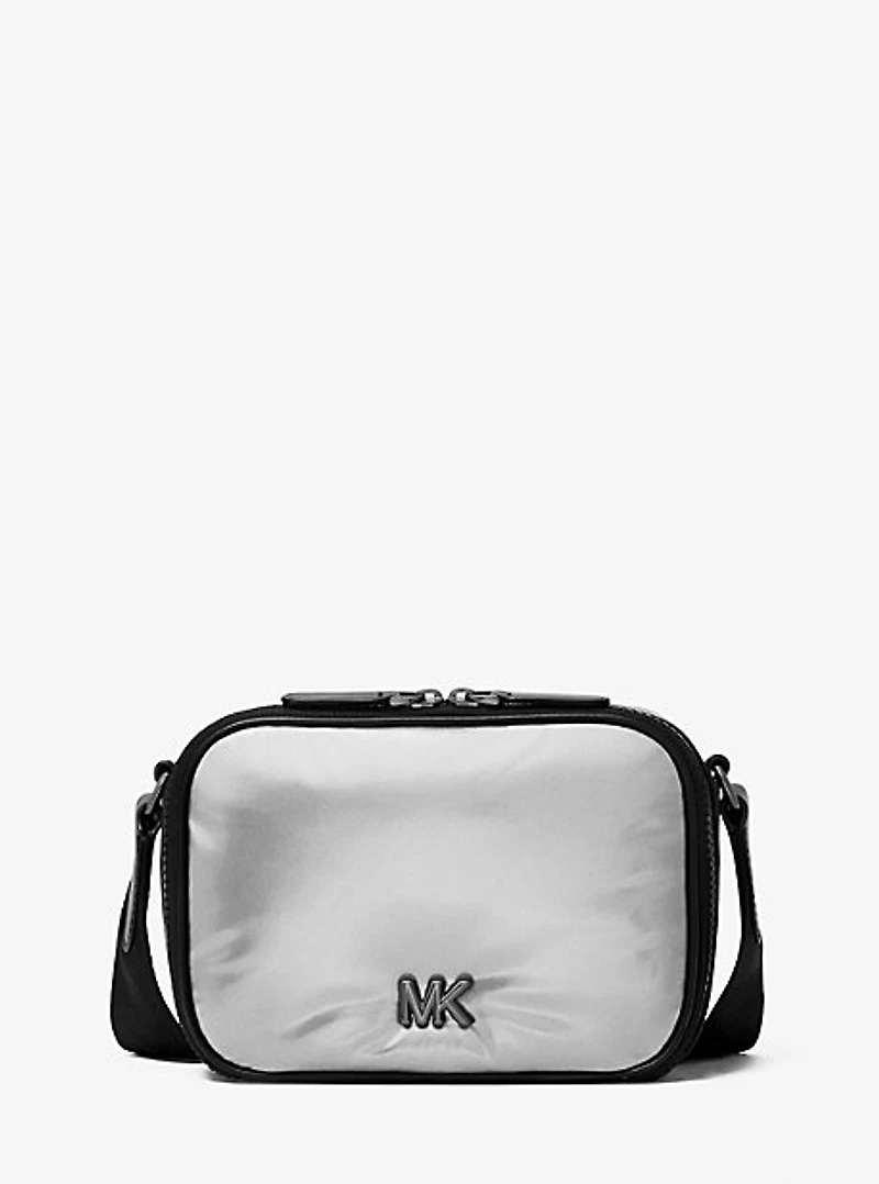 Brooklyn Puffy Metallic Crossbody Bag