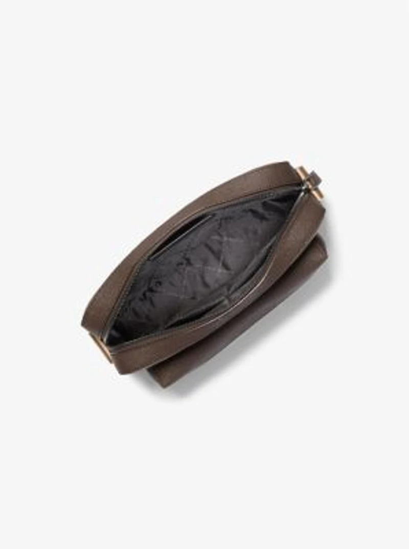 Hudson Textured and Signature Logo Camera Crossbody Bag