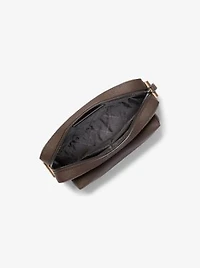 Hudson Textured and Signature Logo Camera Crossbody Bag