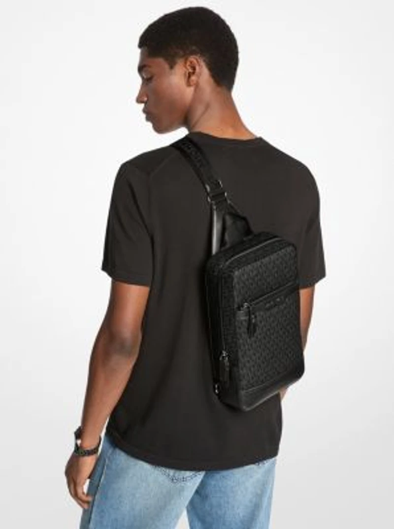 Hudson Signature Logo Travel Sling Pack