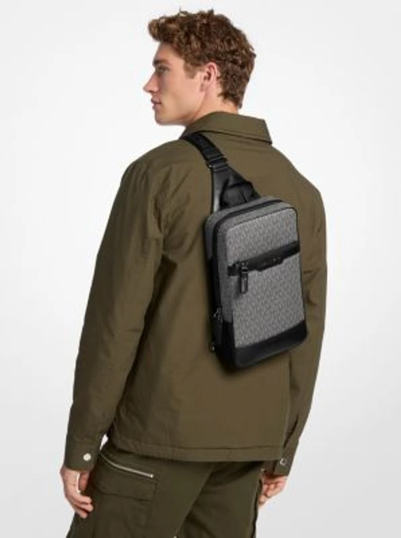Hudson Signature Logo Travel Sling Pack
