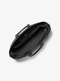 Hudson Pebbled Leather Tote Bag