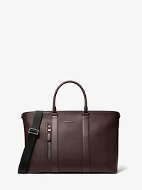 Hudson Pebbled Leather Tote Bag