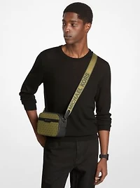 Hudson Signature Logo Camera Crossbody Bag