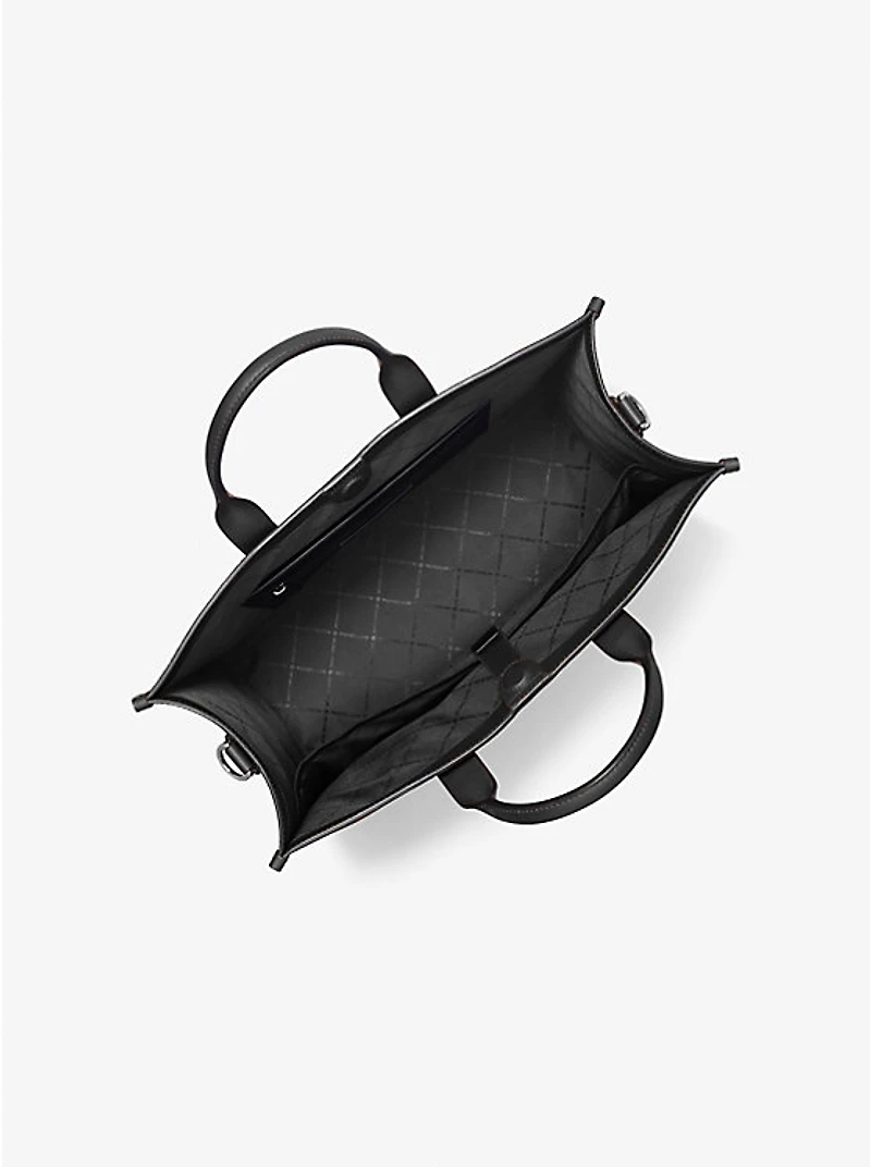 Hudson Pebbled Leather Tote Bag
