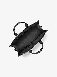 Hudson Pebbled Leather Tote Bag