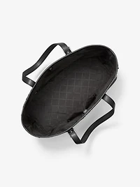 Hudson Medium Pebbled Leather Everyday Tote Bag