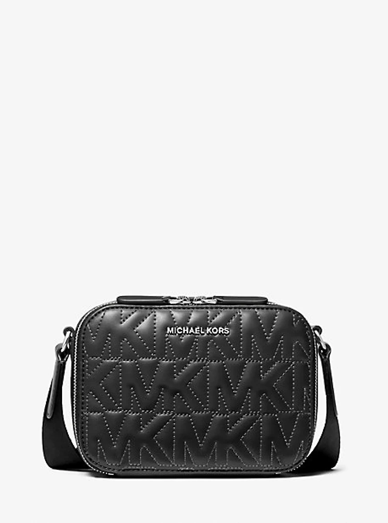 Hudson Logo Embossed Crossbody Bag