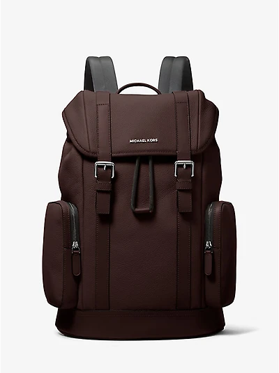 Hudson Pebbled Leather Backpack