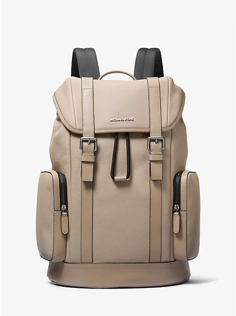 Hudson Pebbled Leather Backpack