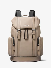 Hudson Pebbled Leather Backpack
