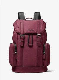 Hudson Pebbled Leather Backpack
