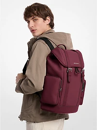 Hudson Pebbled Leather Backpack