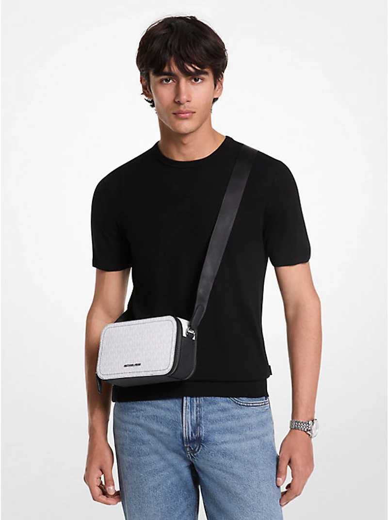 Hudson Signature Logo Crossbody Bag