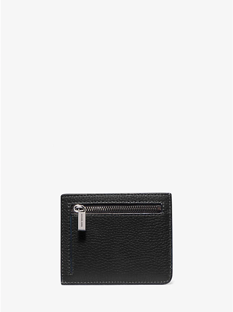 Hudson Pebbled Leather Card Case