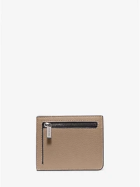 Hudson Pebbled Leather Card Case