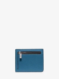 Hudson Pebbled Leather Card Case