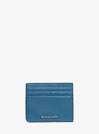 Hudson Pebbled Leather Card Case