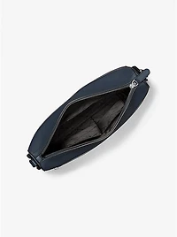 Edison Medium Scratch-Resistant Crossgrain Leather Messenger Bag