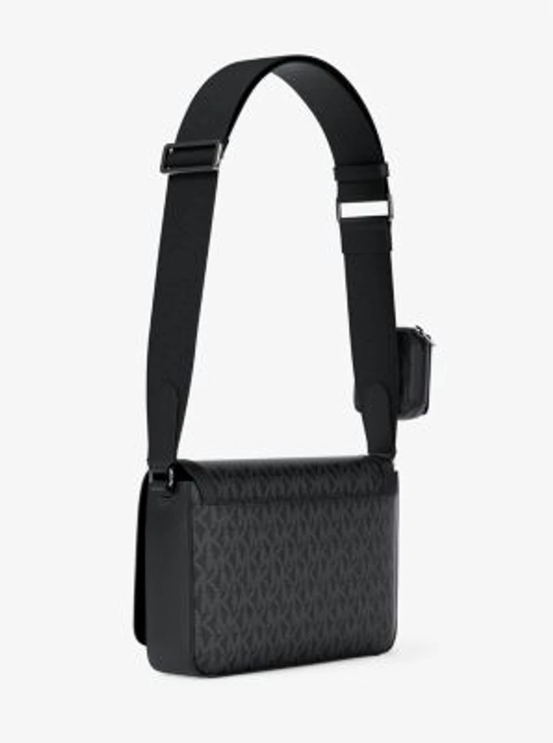 Hudson Mini Signature Logo Crossbody Bag With Airpod Case for Apple Airpods Pro®