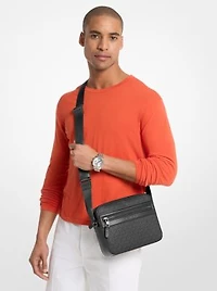 Jet Set Signature Logo Crossbody Bag