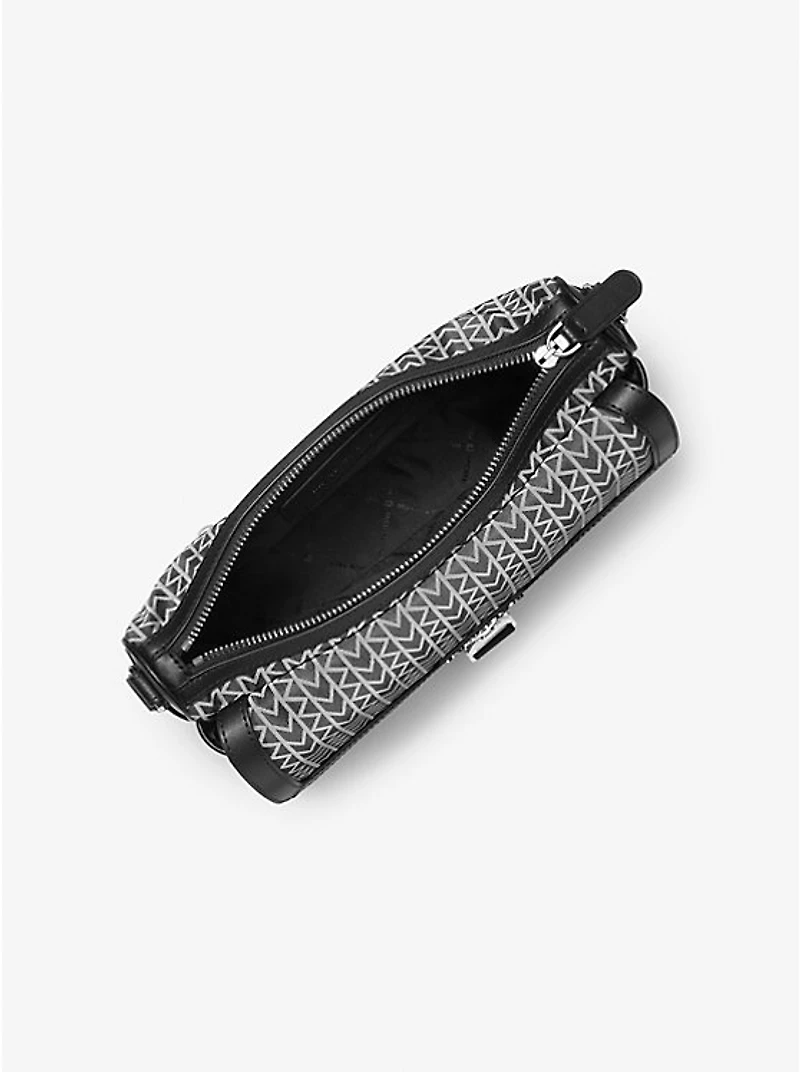 Eli MK2000 Logo Jacquard Messenger Bag