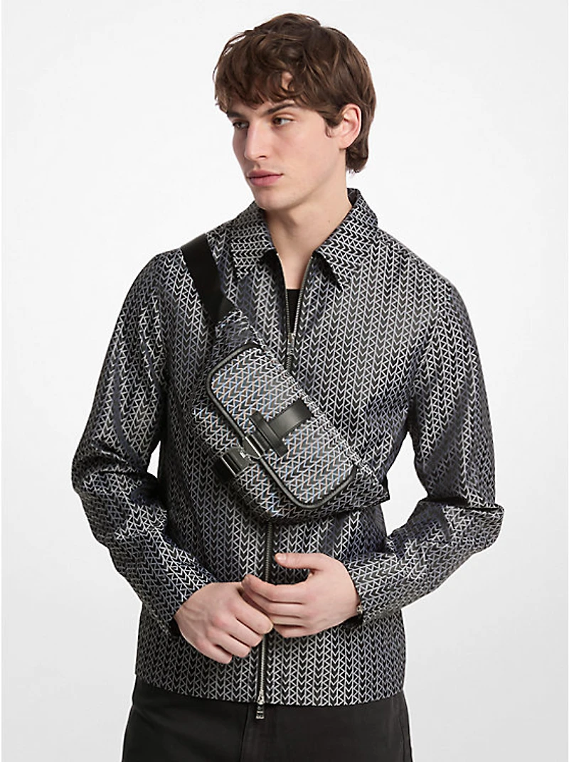 Eli MK2000 Logo Jacquard Sling Pack