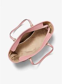 Jet Set Travel Large Saffiano Leather Tote Bag