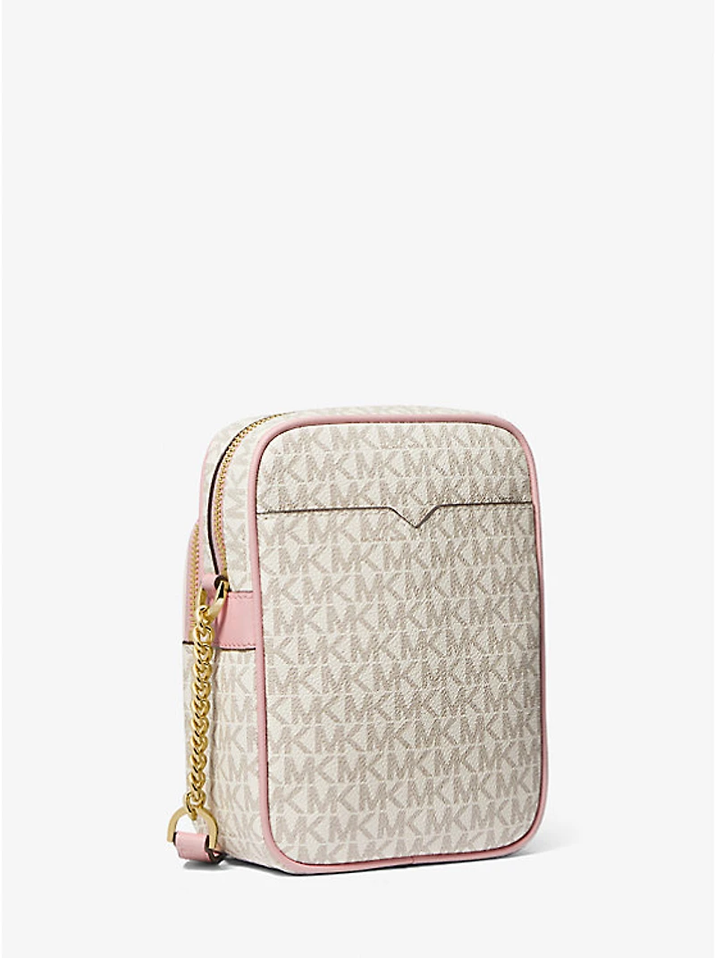 Jet Set Travel Medium Logo Crossbody Bag