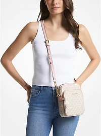 Jet Set Travel Medium Logo Crossbody Bag