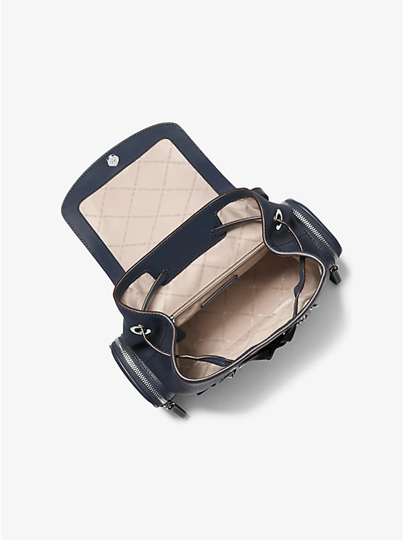 Jet Set Medium Pebbled Leather Backpack