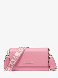 Jet Set Large Leather Crossbody Bag