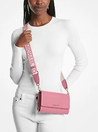 Jet Set Large Leather Crossbody Bag