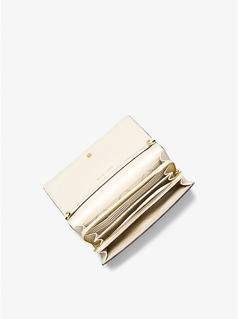 Jet Set Large Leather Crossbody Bag