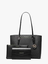 Charlotte Large 3-in-1 Signature Logo Tote Bag